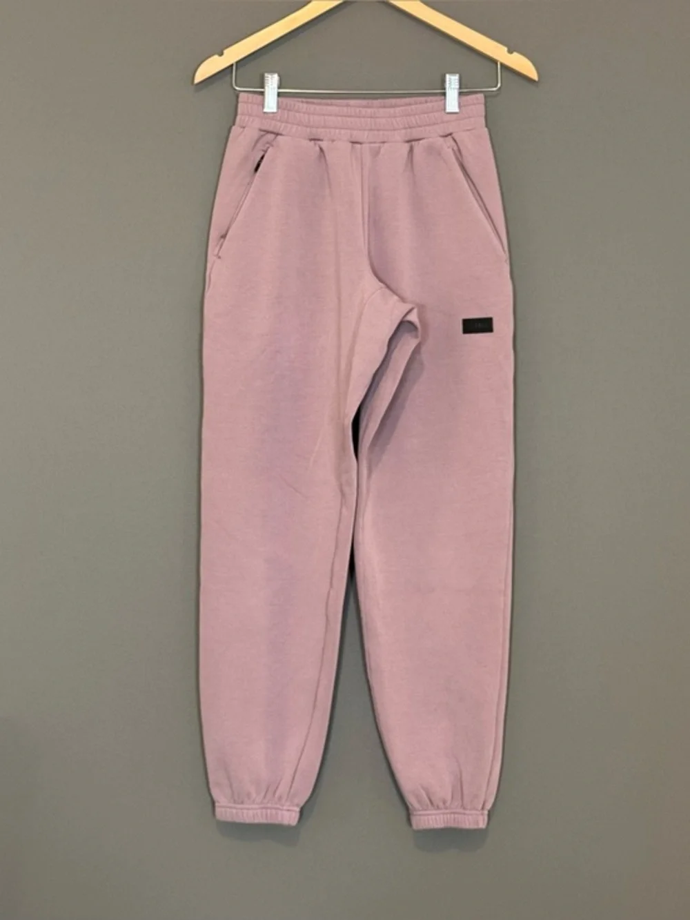 NOBULL Women’s Pink Fleece Jogger Sweatpants XS Gym Athleisure Lounge